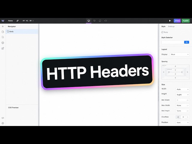 Control HTTP Headers