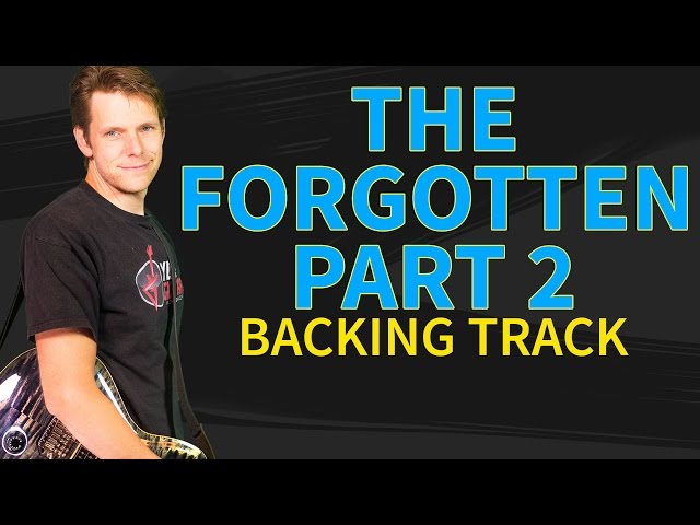 Joe Satriani The Forgotten part 2 Backing Track