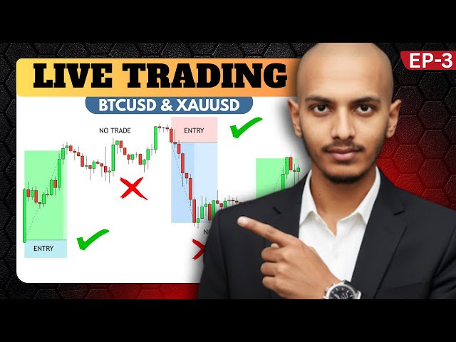 Live Trading Crypto & Gold தமிழ் EP-3 | Real Market Analysis & Profitable Trades | The zen trade