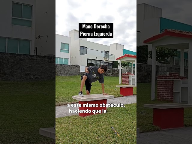Master the "FLUID" in seconds! #parkour #tutorial #yaxaldamn
