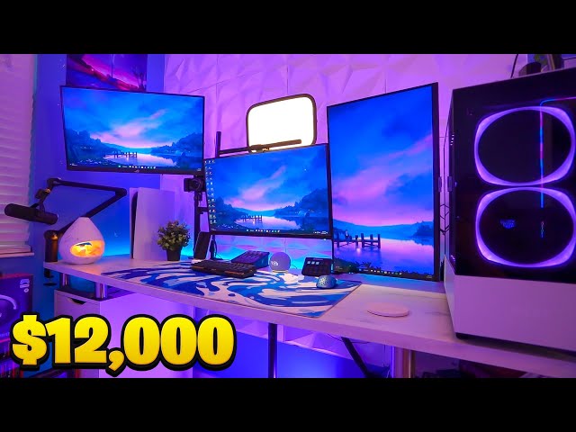 I Built My ULTIMATE Dream $12,000 Gaming Setup!