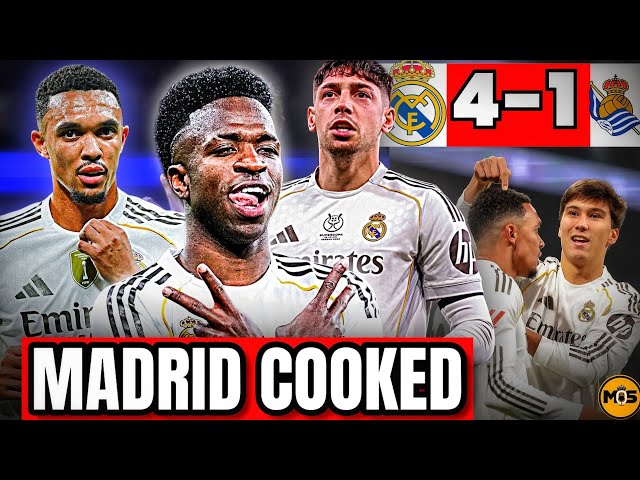 Trent Masterclass & Vini Magic – No Mbappe Needed? | Real Madrid 4–1 Real Sociedad Reaction