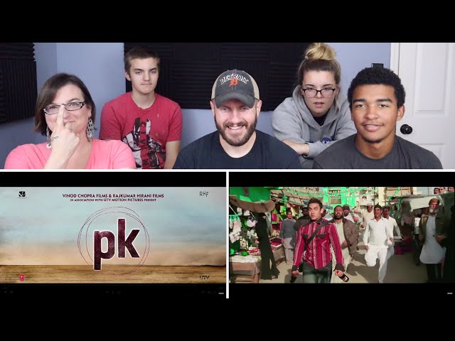 PK Official Trailer REACTON! | Aamir Khan |  Anushka Sharma | Rajkumar Hirani