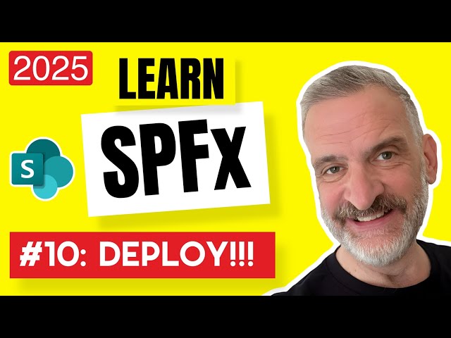 Build and Deploy to the App or Site Catalog | #spfx for Beginners 2025 (Episode 10)