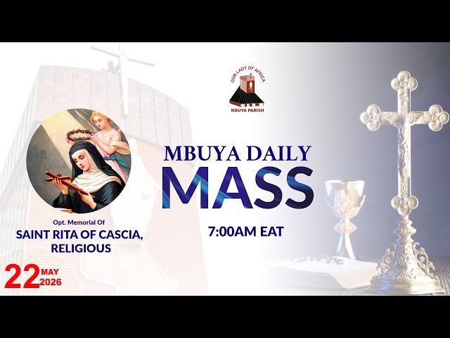 FRIDAY OF THE SEVENTH WEEK OF EASTER || Daily TV Mass, 22nd May, 2026