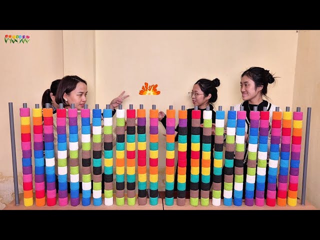 ⚔️ Team vs Team | Color Ball Sorting ASMR Showdown