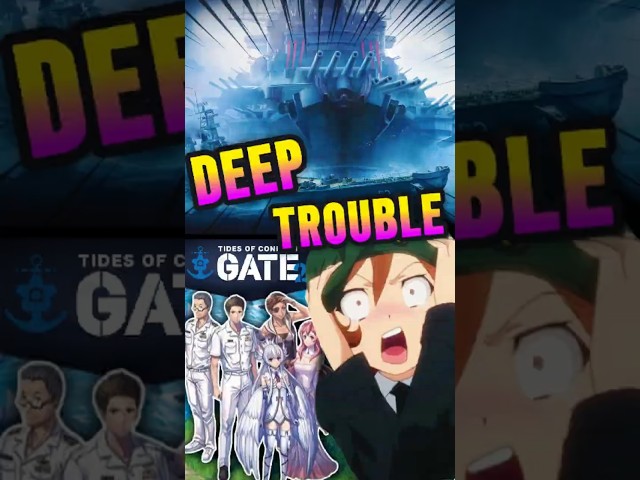 Gate Season 2 is Going to be The WORST game of Battleship #anime  #shorts
