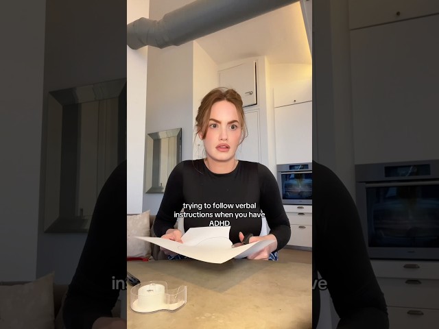 People with ADHD trying to follow verbal instructions 😭😂