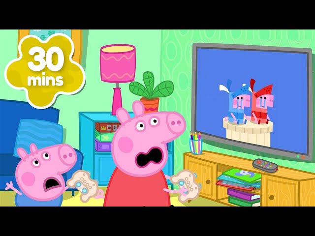 Peppa's IMPOSSIBLE Video Game 🎮 George Can't Play! 😭 BRAND NEW Peppa Pig Episodes
