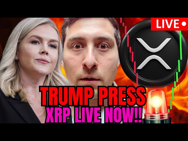 XRP WATCH! TRUMP at Press Briefing LIVE NOW!