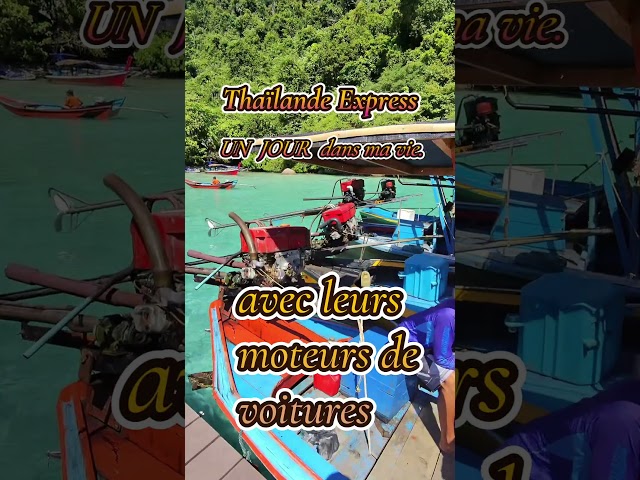 "The LONG TAILS: Thailand's MOST impressive mode of transport 🚤"