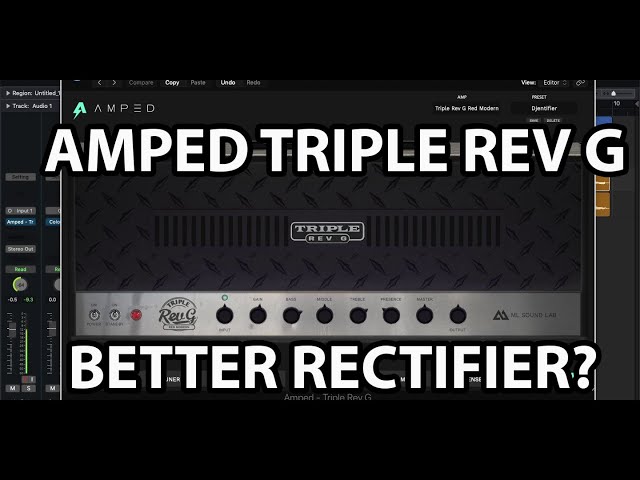 ML Sound Lab | Amped Triple Rev G (Quick demo)