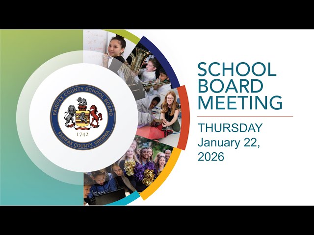 1/22/2026 - FCPS School Board Meeting