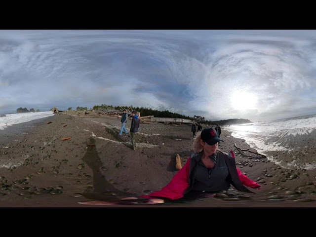 360 VR LaPush. Ocean. Washington State.