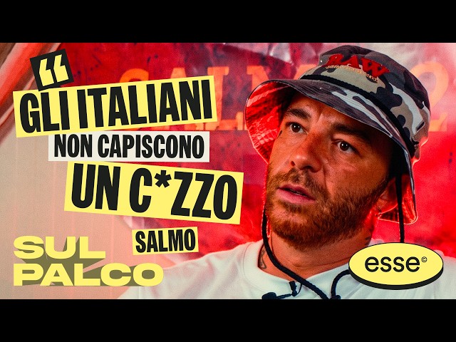 Salmo talks about Italian rap, live shows, Vannacci, and his new project | esse
