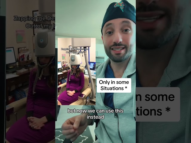 This is transcranial magnetic stimulation (TMS) #neuroscience #brain #medical #med  #doctor