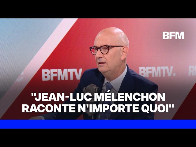 Economy Minister Roland Lescure responds to LFI leader's proposal to cancel the debt