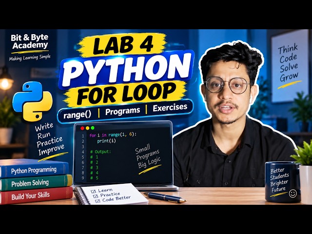Lab 4 Python For Loop & Practical Exercises