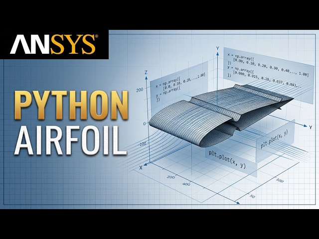 Generate Any NACA Airfoil with Python | ANSYS CFD
