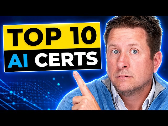 10 AI Certifications That Actually Pay Off in 2026