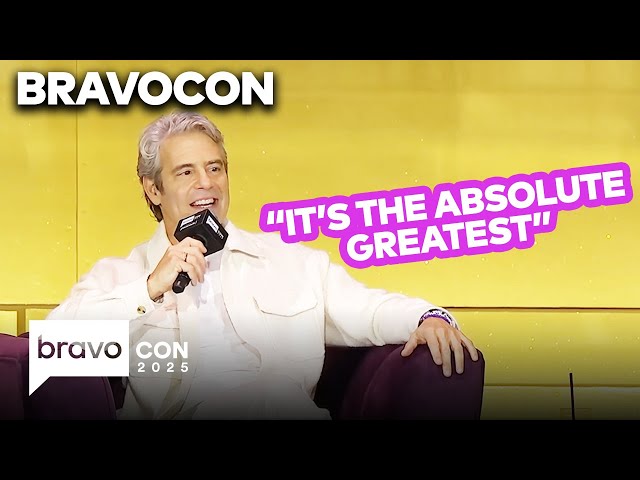 Andy Cohen On His Kids: “Being A Dad Absolutely Saved My Life” | BravoCon 2025 | Bravo