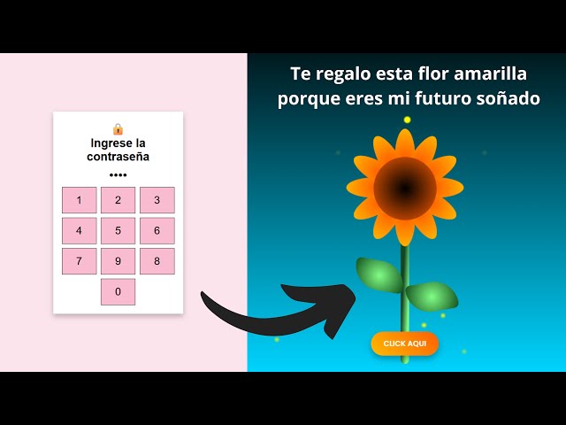 🌻 Yellow Flower with HTML, CSS, and JavaScript | Easy Explanation from Scratch