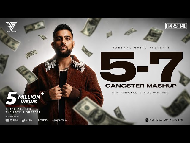 5-7 (Official Video) Karan Aujla New Song | 57 Karan Aujla | mxrci | Alankriitaa Sahai Punjabi song 