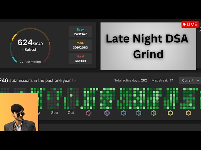 Late Night DSA Grind | Chilling | Leetcode
