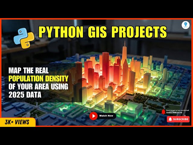 How to Map Population Density Using Python + WorldPop (Full Guide) 📊