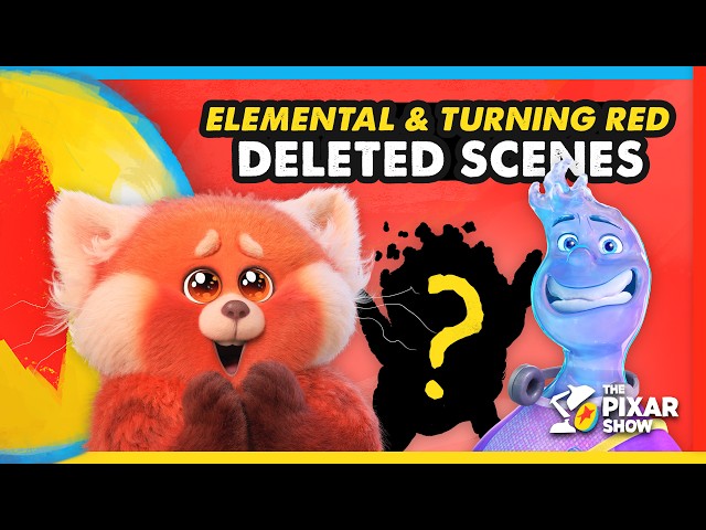 A Steam Baby?! | Deleted Scenes from Pixar's Turning Red & Elemental
