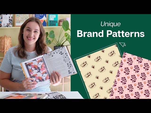 How to design unique brand patterns ✏️ Inspiration and Adobe Illustrator tutorial