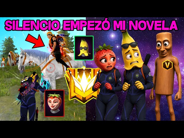 SILENCIO!!! EMPEZÓ MI FRUTI NOVELA!!! QUE HICISTE FREE FIRE!!!