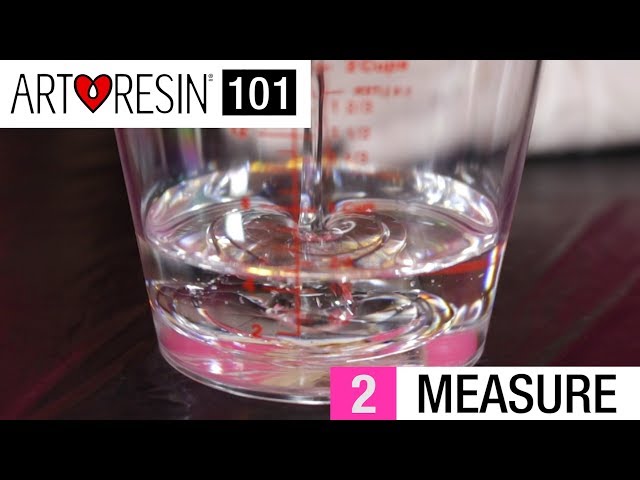 ArtResin 101: Step 2 - Measure