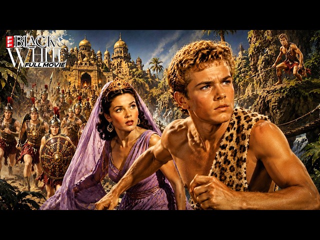 BOMBA THE JUNGLE BOY: THE HIDDEN CITY (1950) | Tarzan's Son Johnny Sheffield | Jungle Action Movie