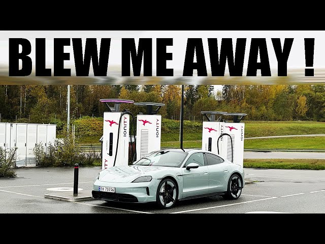 FACELIFT Porsche Taycan 4S | Range Test @120KPH (75MPH) + Charging Test