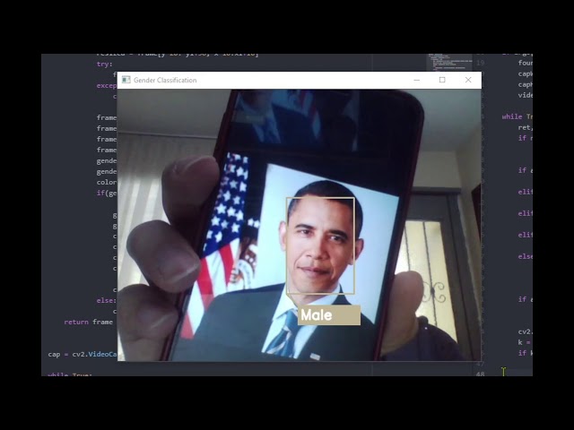 Gender Classification with Python (Deep Learning)