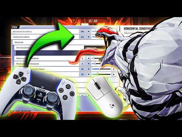 UPDATED Venom Settings For Season 1 (Mouse + Controller Setting) | Marvel Rivals