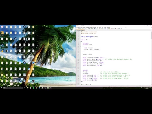 Semester Project: Binary Trees