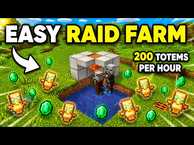 EASIEST RAID FARM in Minecraft Java 26.4+/1.21+