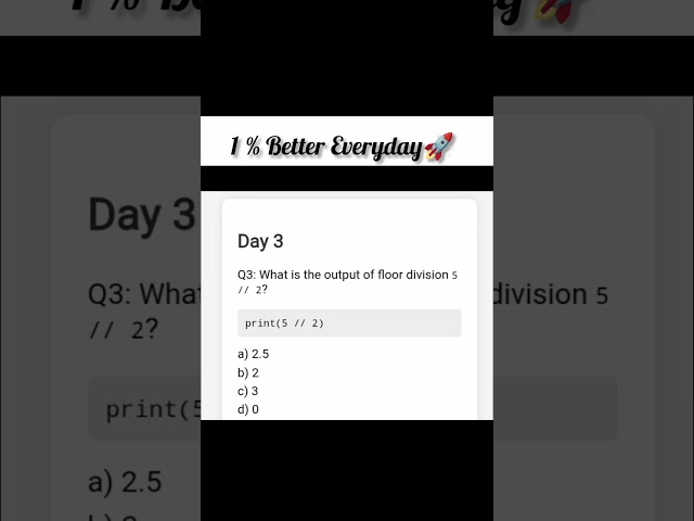 Day 3 Python Interview Question | Tricky but Simple | DSA Prep