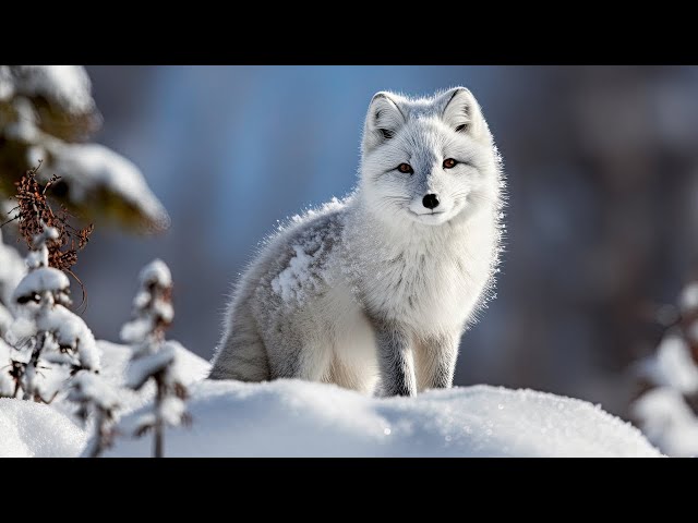 Instrumental Acoustic Folk Music Playlist, Chill Music "Winter Forest Wildlife" Open Road Folk Music