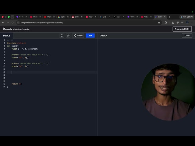Program to find Simple Interest.