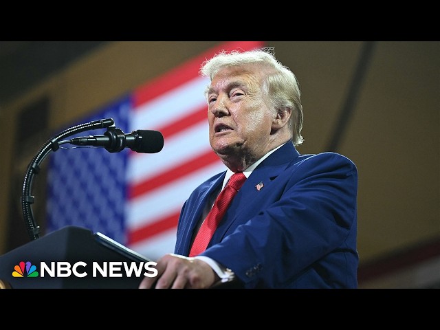 LIVE: Trump delivers remarks at the Environmental Protection Agency | NBC News
