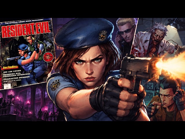 RESIDENT EVIL: The FIRST COMIC Comes to Life | AI Reimagined