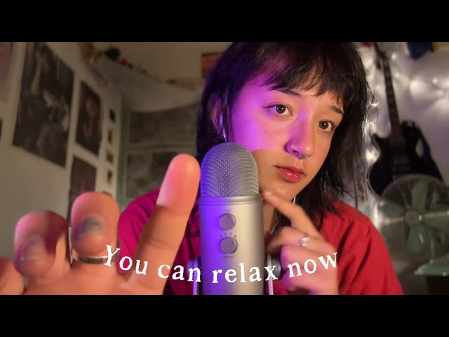 ASMR| Tingly Up Close Whispers, Trigger Words & Faint Rain Sounds 🌧️💕