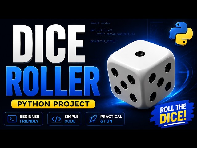 🎲 Build a Dice Roller in Python!