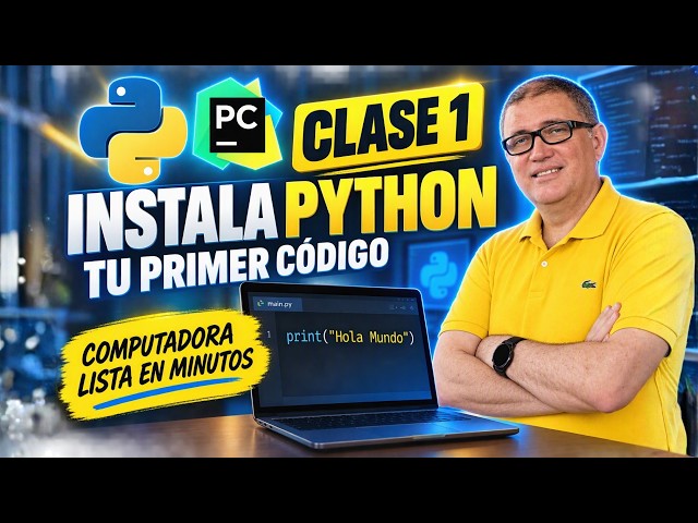 Cómo Instalar Python y PyCharm en Windows (Paso a Paso 2026)