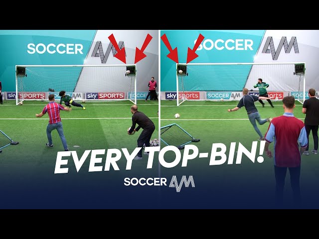 Every Top-Bin Scored in Soccer AM's JAR Arena! 🗑️🔥