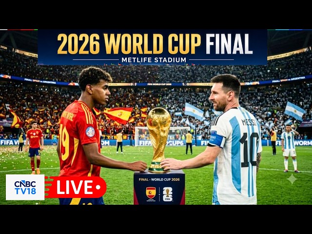 🔴ARGENTINA vs SPAIN LIVE: FIFA World Cup 2026 Final ESP Vs ARG Match LIVE | Messi vs Yamal | N18G