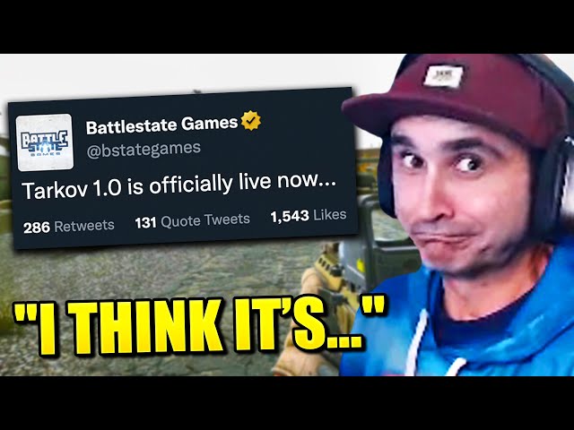 Summit1g Reacts to NEW Escape from Tarkov 1.0 Release